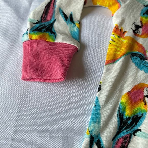 Rosie Pope Parrot Footie Sleeper Pajamas Size 18 months - Picture 6 of 11